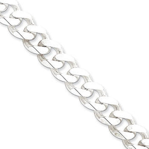 Sterling Silver 11MM Curb Chain from Miles Beamon Jewelry - Miles Beamon Jewelry