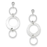 Sterling Silver Textured Fancy Circle Necklace from Miles Beamon Jewelry - Miles Beamon Jewelry