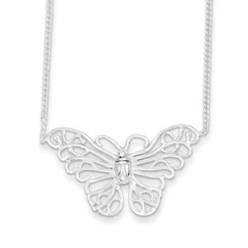 Sterling Silver Butterfly Necklace from Miles Beamon Jewelry - Miles Beamon Jewelry