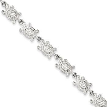 Sterling Silver Turtles Bracelet from Miles Beamon Jewelry - Miles Beamon Jewelry
