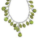 Sterling Silver Peridot Necklace from Miles Beamon Jewelry - Miles Beamon Jewelry