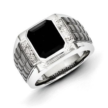 Sterling Silver Onyx Ring from Miles Beamon Jewelry - Miles Beamon Jewelry