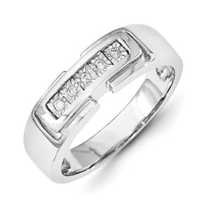 Sterling Silver Men's Diamond Ring from Miles Beamon Jewelry - Miles Beamon Jewelry