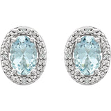 Sterling Silver Aquamarine Earrings from Miles Beamon Jewelry - Miles Beamon Jewelry