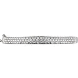 14K White Gold Diamond Pave' Bracelet from Miles Beamon Jewelry - Miles Beamon Jewelry
